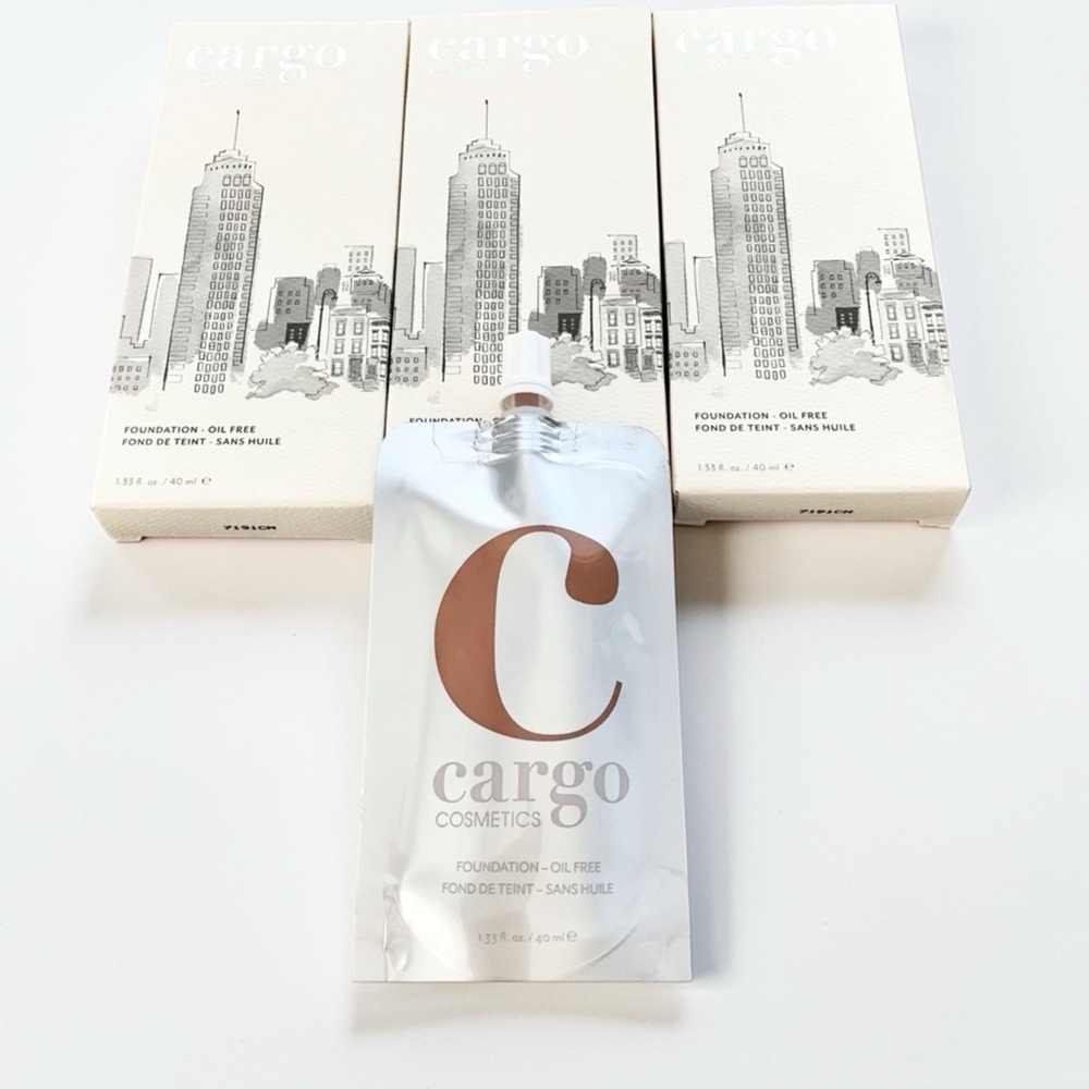 🆕4 Boxes CARGO Oil Free Foundation (LAST ONE)
